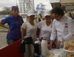 Stand de refrigerios gourmet en la II Feria de oportunidades y negocios Tolima si emprende