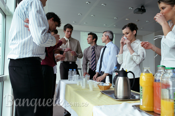 El protocolo de un desayuno de trabajo