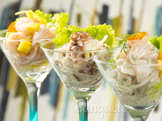 ceviche Perú mar.