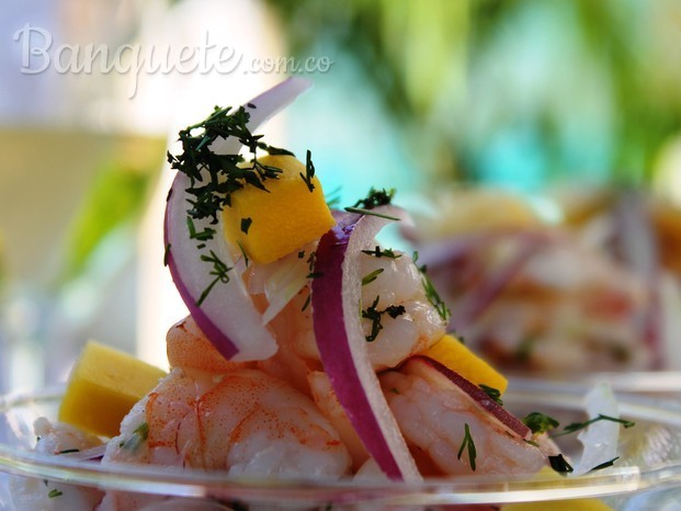 ceviche camarón peruano