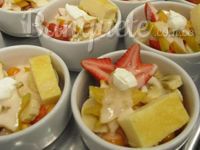 Postre de frutas