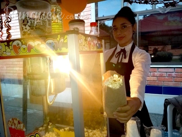 Alquiler de maquina de crispetas en Tunja