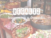 Regaliz, banquetes a domicilio