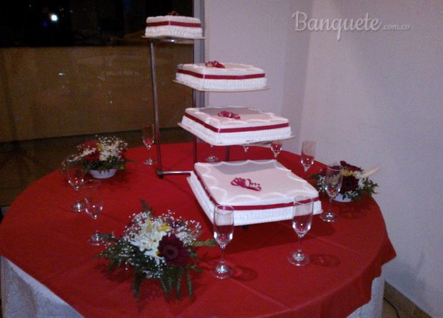 Tortas y ponques para matrimonios