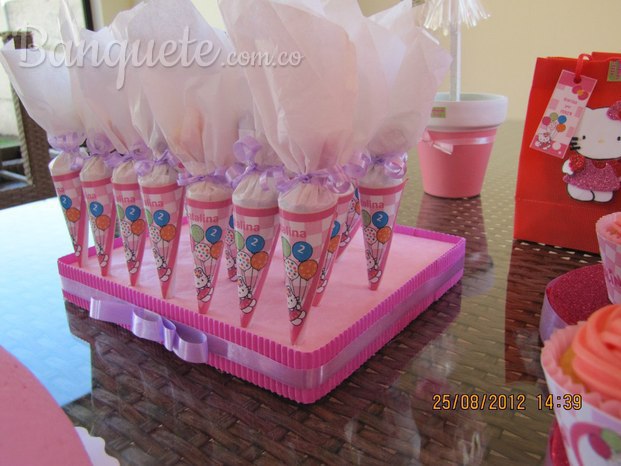 Decoraciones para eventos dulces personalizados