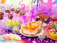 Mesa de postres fiestas infantiles