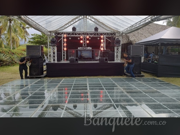 Pista de baile led 