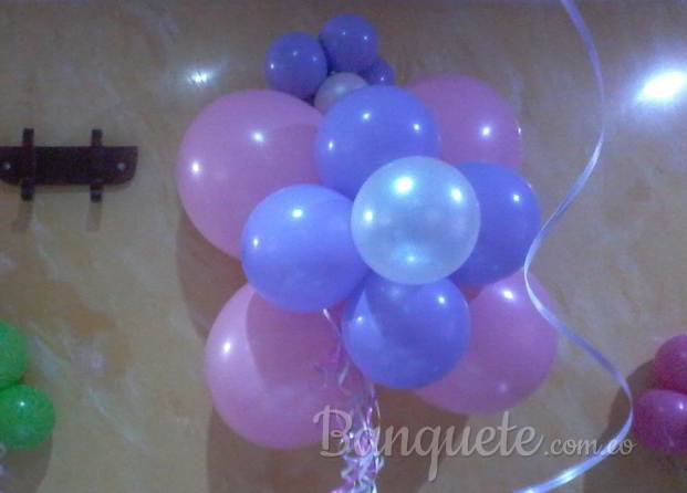 Decoración con globos