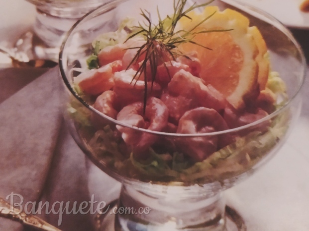 Coctel de camarones 