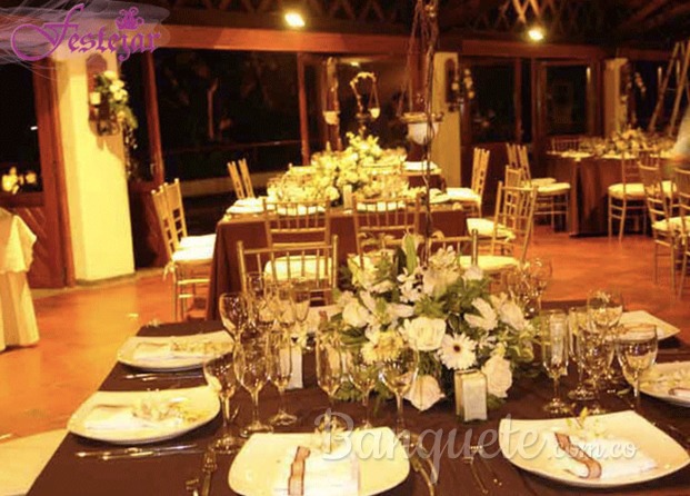 Decoración banquetes