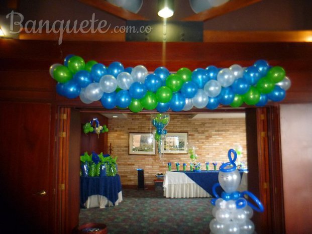 Cenefa de globos para Comunión