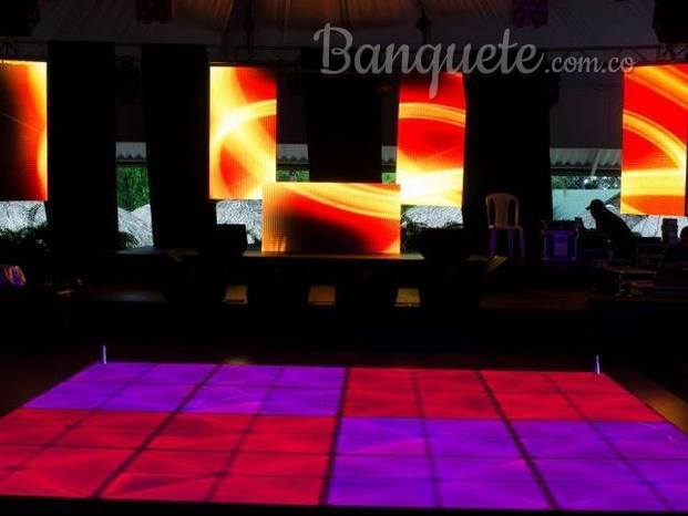 sonido y pista led