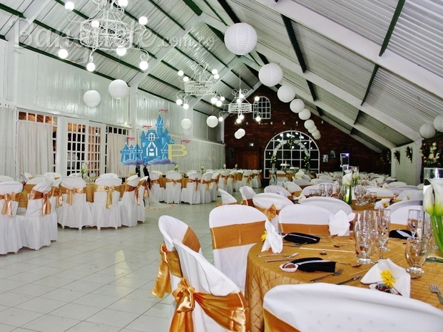 Salón de eventos decoración