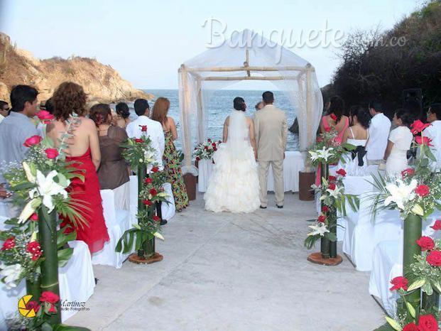 Boda en la playa