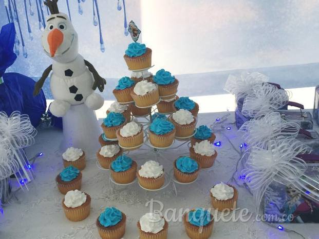 Mesa de postres Frozen