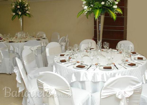 Decoración de bodas blanco