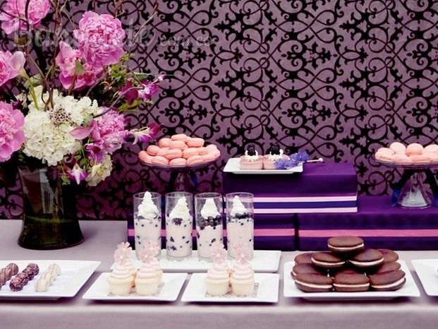 Mesa de postres Baby shower