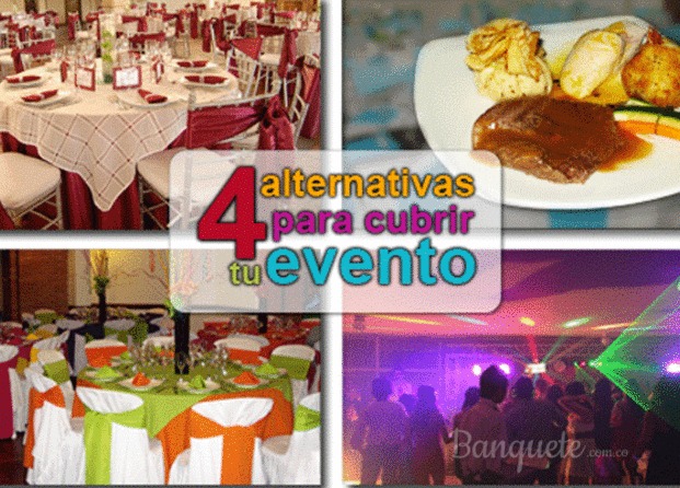 Servicios integrales para su banquete