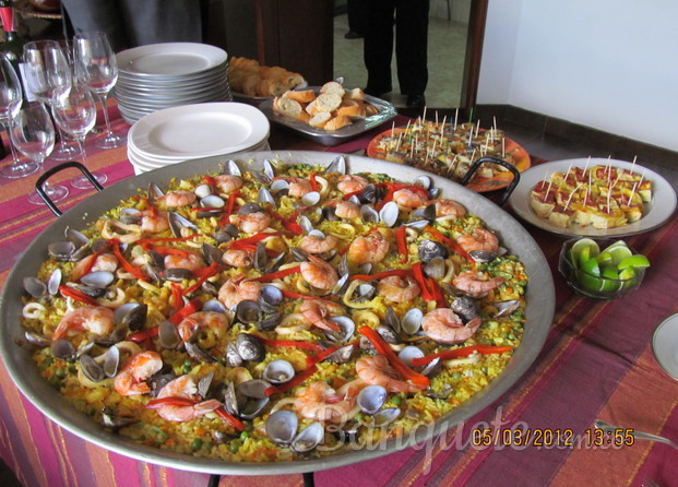 Paella mixta especial